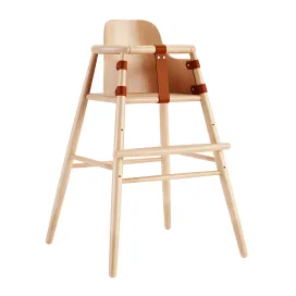 Nd high chair baby seat with backrest by carl hansen